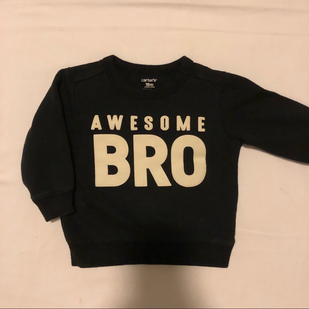 Carter’s sweatshirt boys size 18mo